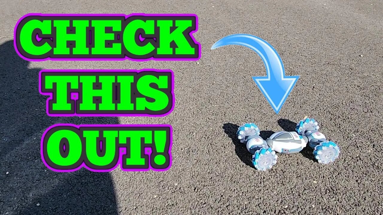 This Fosgoit RC Stunt Car Is A Party Starter!