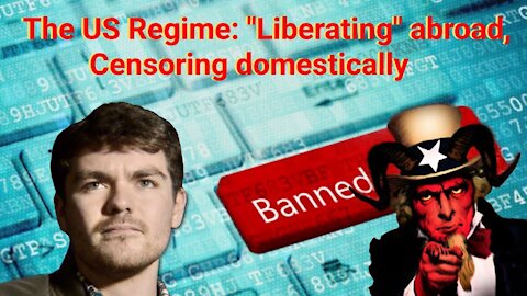 Nick Fuentes || The US Regime: "Liberating" abroad, Censoring domestically