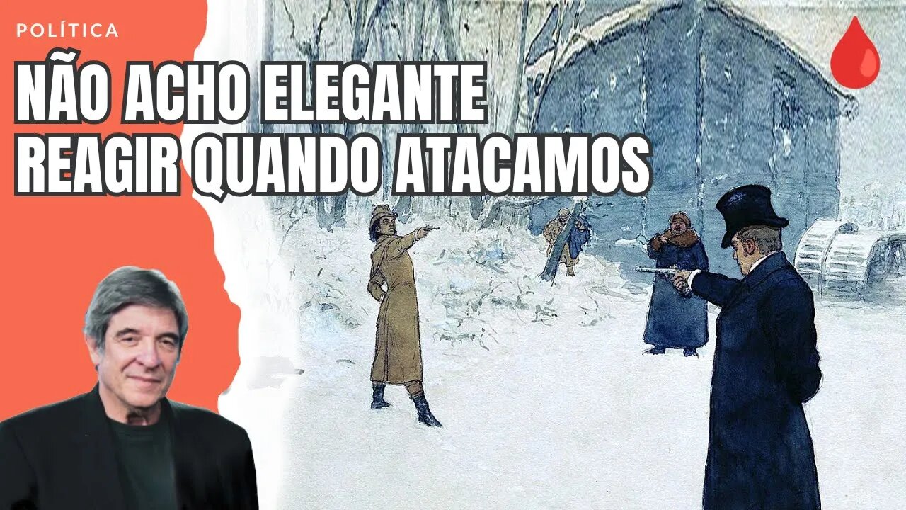 NÃO ACHO ELEGANTE REAGIR QUANDO ATACAMOS