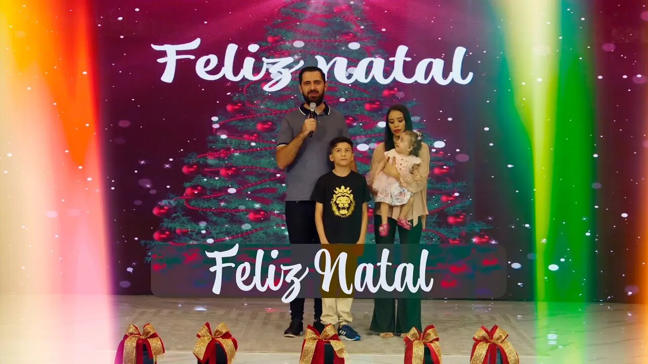 Nós desejamos um Feliz Natal | Kaue, Leandra e família