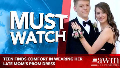 Teen Finds Comfort in Wearing Her Late Mom's Prom Dress to Her Own Prom