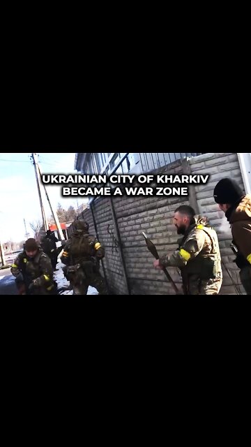 Ukranian city of Kharkiv became a war zone