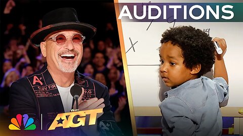 GENIUS 2-Year-Old Baby Dev Is AGT's Youngest Mathematician! | Auditions | AGT 2024.