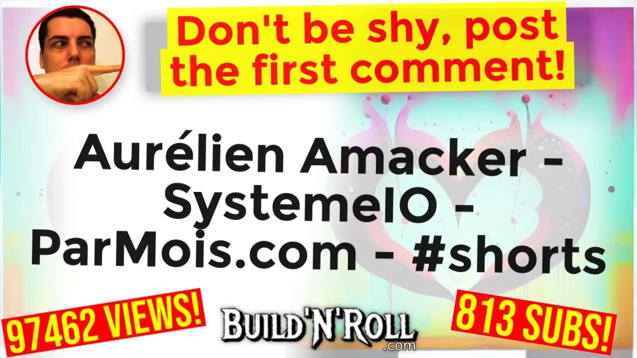Aurélien Amacker - SystemeIO - ParMois.com - #shorts