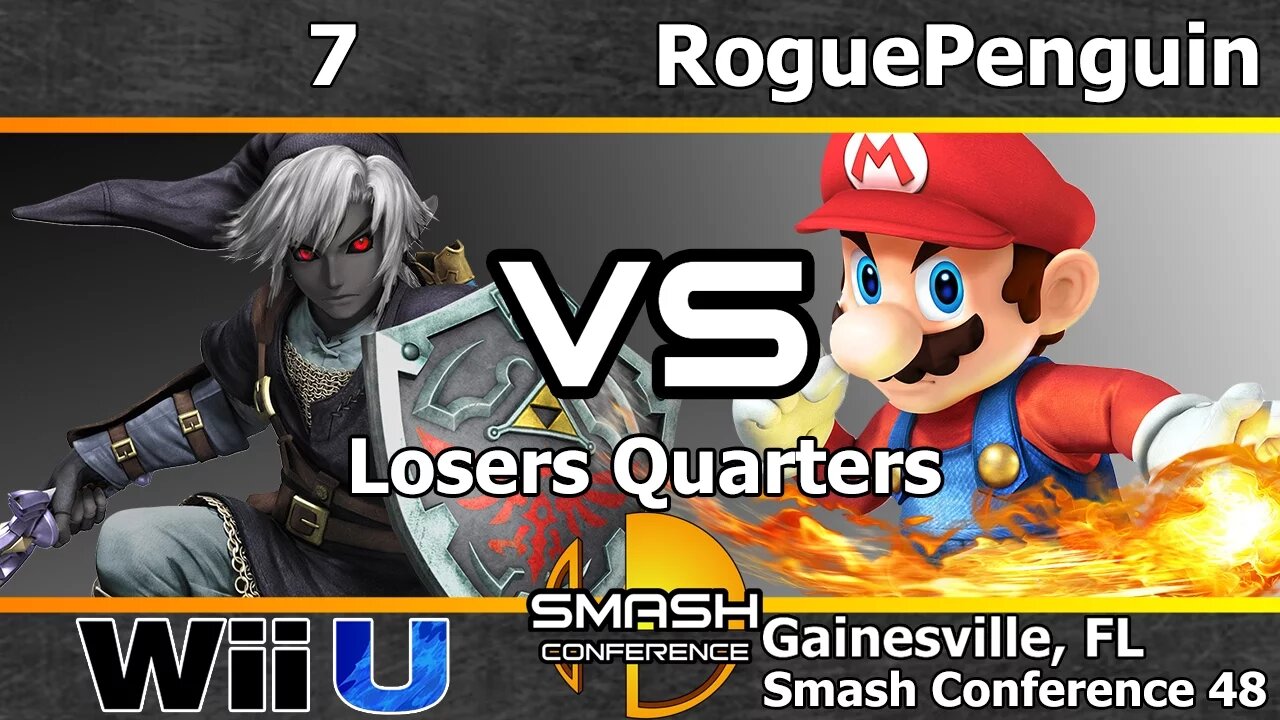 7 (Link) vs. RoguePenguin (Mario) - Losers Quarters - SC48