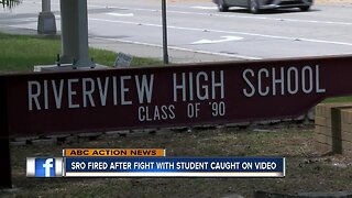 Riverview High security monitor fired over fight with student, district says