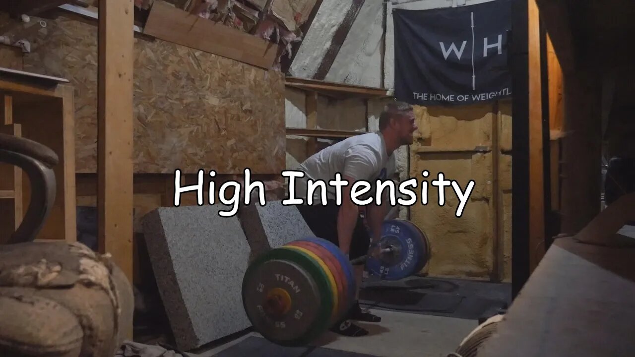 Weightlifting Training - Weights continue to move in the right direction