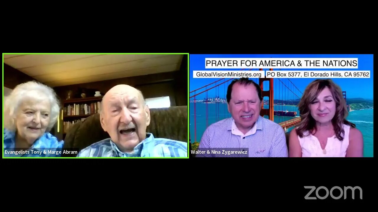 Prayer for America & the Nations with Walter & Nina Zygarewicz