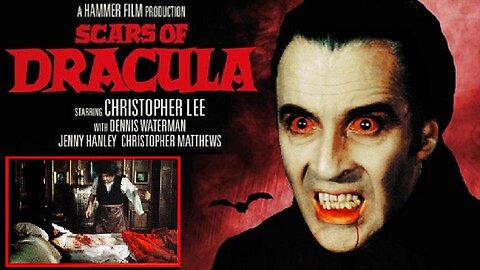 SCARS OF DRACULA 1970 Christopher Lee Returns to his Transylvania Castle FULL MOVIE HD & W/S