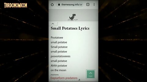 2022 08 16 6 singing small potato for S C $25 donation