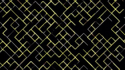 Yellow Line Grid Background Backdrop Motion Graphics 4K Copyright Freemp4