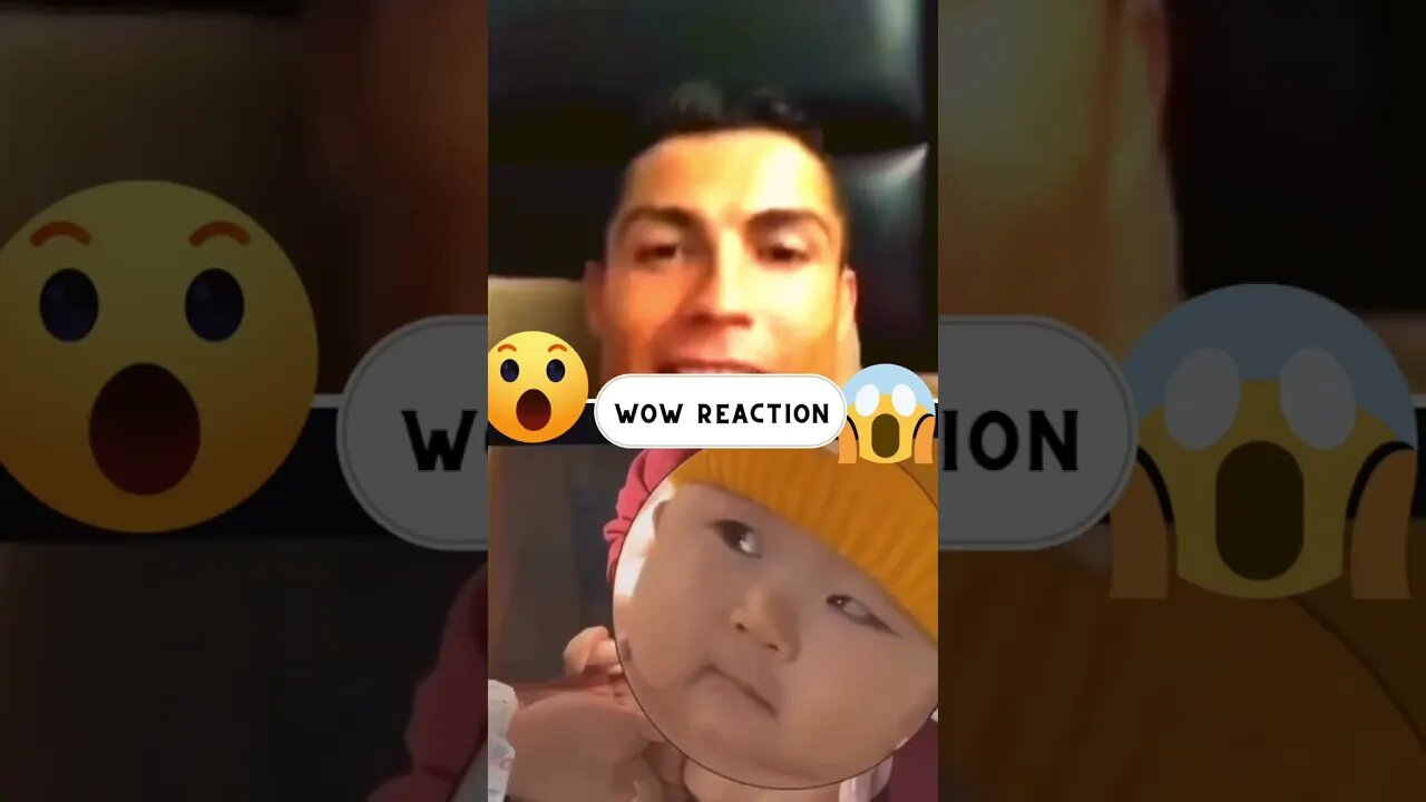 Cristiano Ronaldo Reaction #shorts #viral #cristianoronaldo #messi #wowreaction #respect ##funny