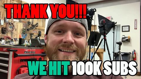 THANK YOU!!! We just hit 100k subs!!!