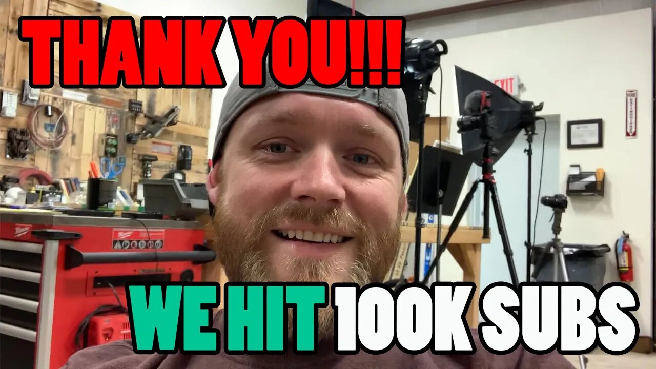THANK YOU!!! We just hit 100k subs!!!
