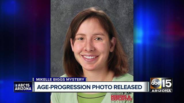 Police release age-progressed photo in case of missing Mesa girl