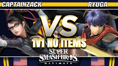 CaptainZack (Bayonetta) vs Ryuga (Ike) - SSBU Demo - TBH8