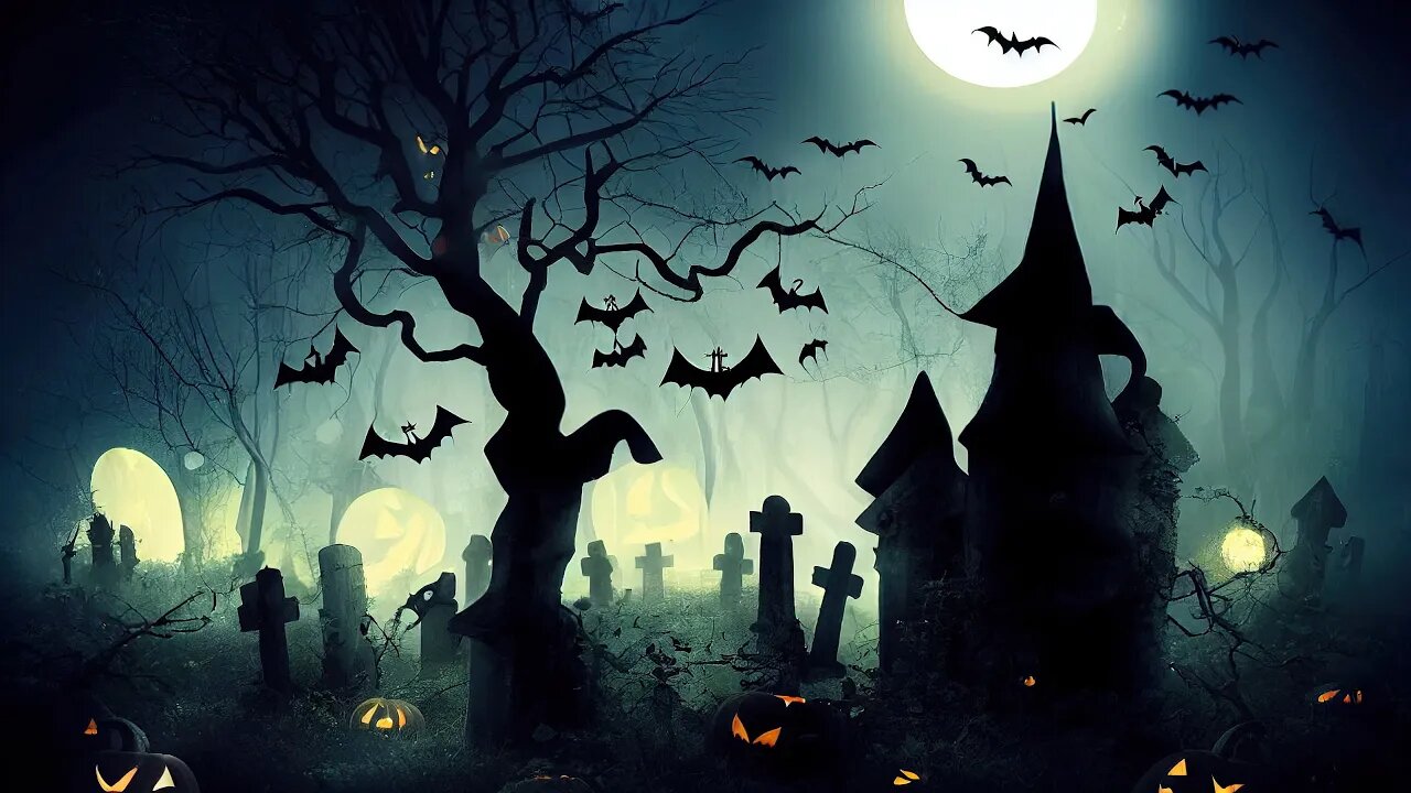 Spooky Halloween Music – Bats in the Night | Dark, Magical