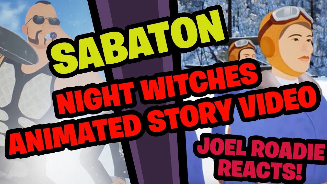 SABATON - Night Witches (Animated Music Video) - Roadie Reacts