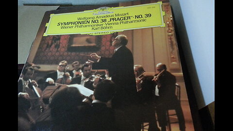 Mozart Symphonies 38 and 39 Karl Bohm Vienna Philharmonic Grammophone 1979 LP