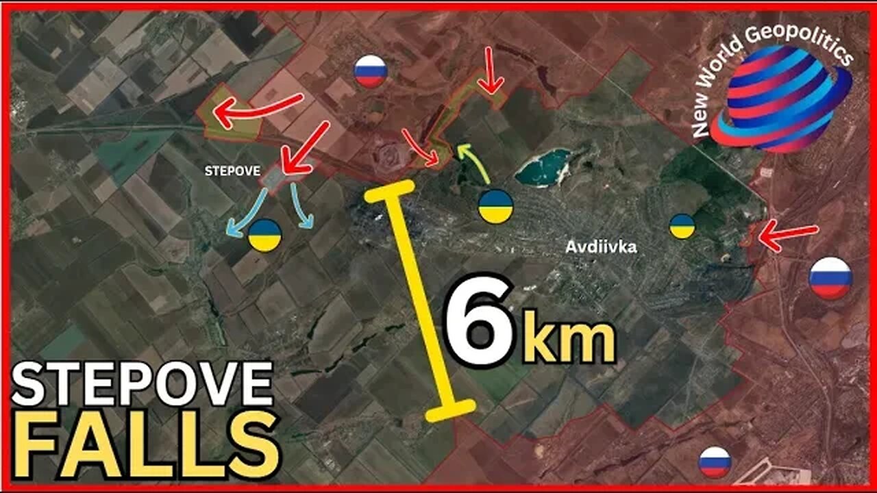 Avdiivka 6km From Encirclement | Stepove Falls | Black Sea | Gaza | China