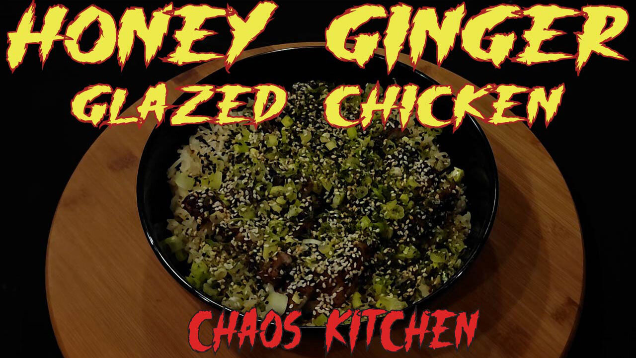 15 Minute Honey GINGER Glazed CHICKEN