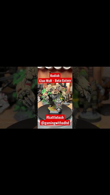 Gaming with ADHD Miniature Showcase 188 #shorts