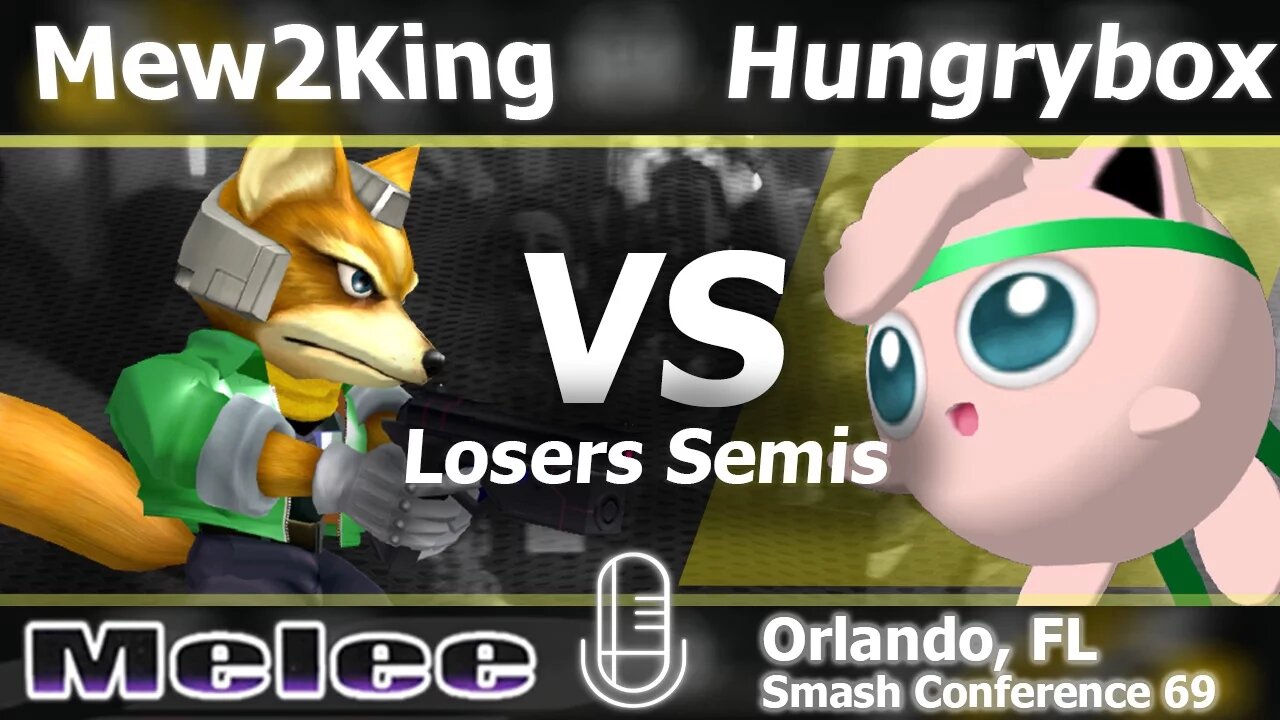 MVG FOX|Mew2King (Fox) vs. Liquid|Hungrybox (Jigglypuff) - Losers Semis Melee - SC:69