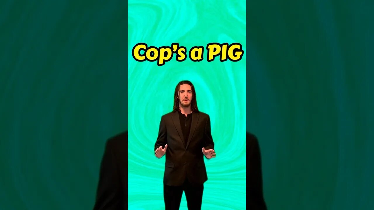 Cop’s a pig! #shortsfeed #shortscomedy #funnyshorts #cops #badcops #news #shorts #fypシ #darkcomedy