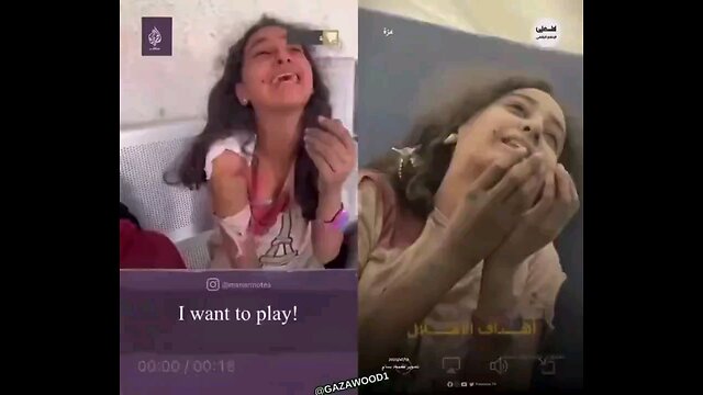 Pallywood sponsored by Aljaseera TV: Same girl. Same words. Different locations & makeup. Rehearsed?