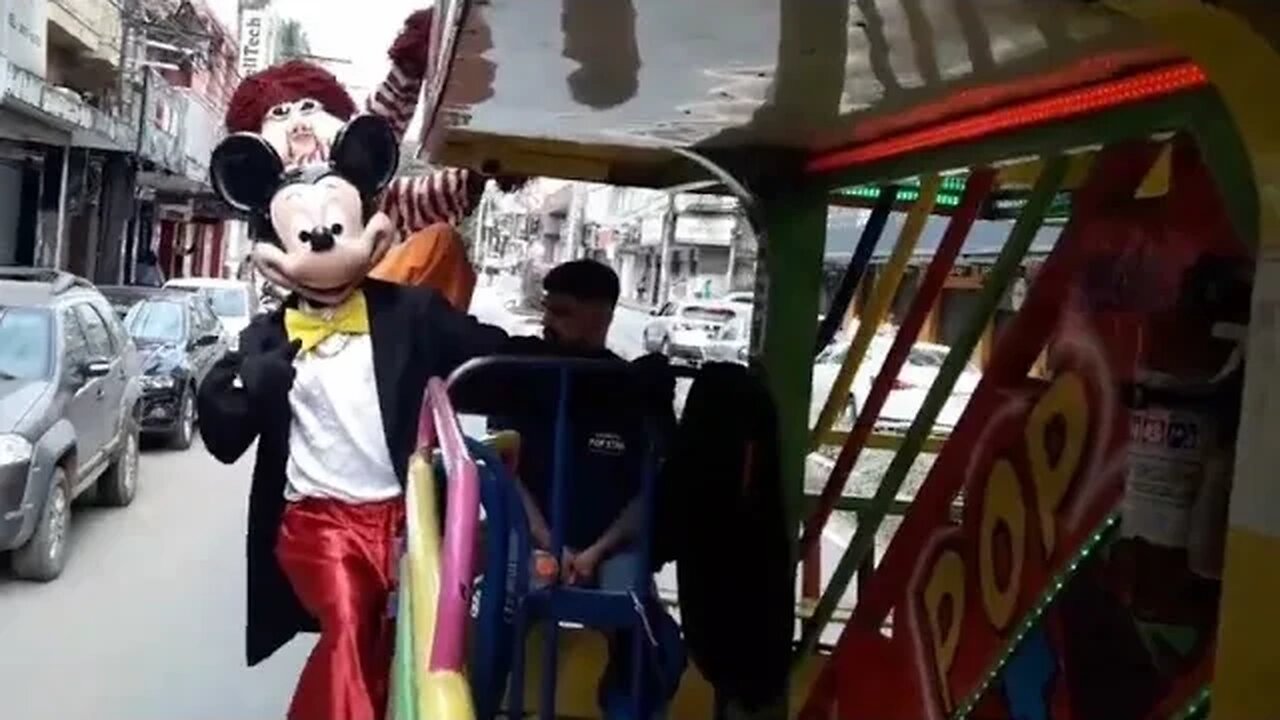 MELHORES PASSINHOS, DO FOFÃO, MICKEY MOUSE E PICA-PAU, NA CARRETA DA ALEGRIA POP STAR, LIKE 25