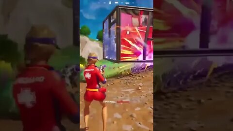 Fortnite He forgot to cover his foot. #like #shorts #youtubeshorts #fortniteclips