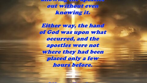 Daily Bible Verse Commentary - Acts 5:23