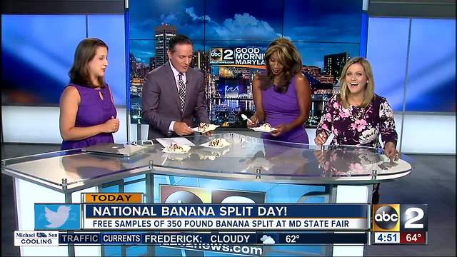 It's National Banana Split Day