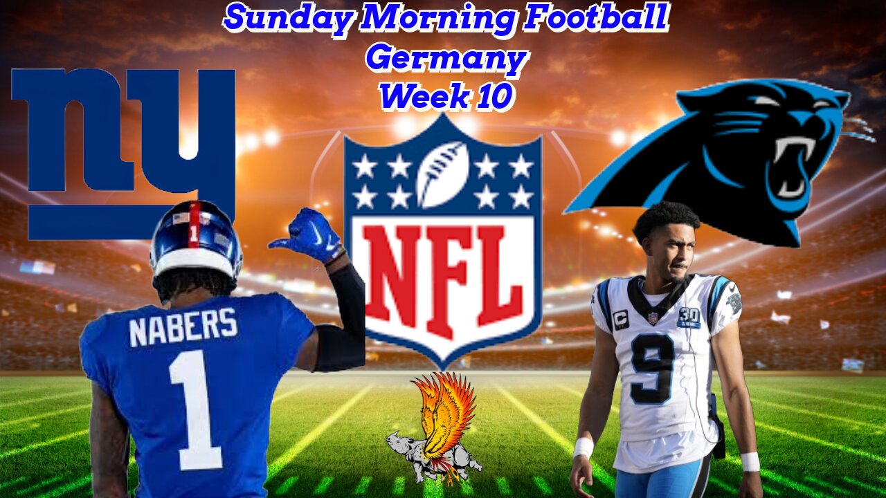 New York Giants Vs Carolina Panthers: NFL in GERMANY; Week 10 Watch Party and Play by Play