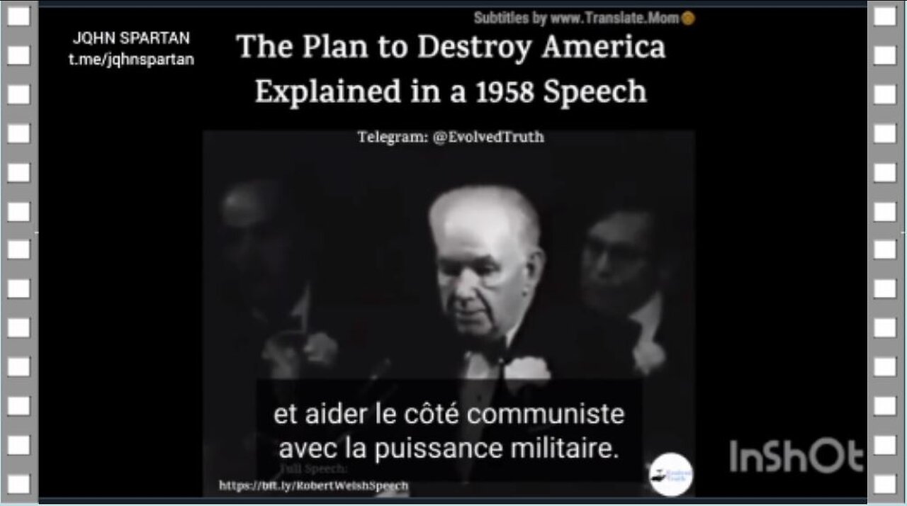 LE PLAN POUR DÉTRUIRE L'AMÉRIQUE - 1958