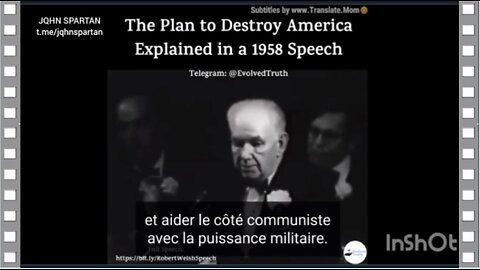 LE PLAN POUR DÉTRUIRE L'AMÉRIQUE - 1958