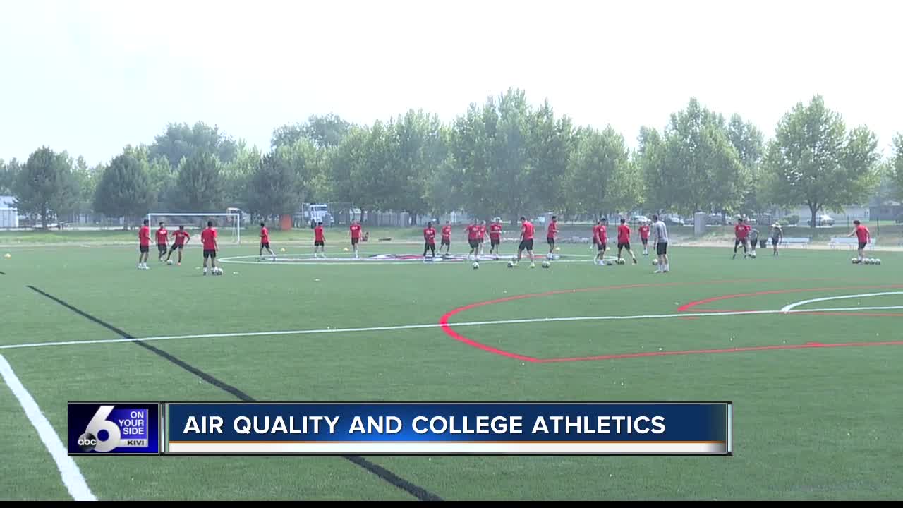 Air quality affects Treasure Valley college athletes