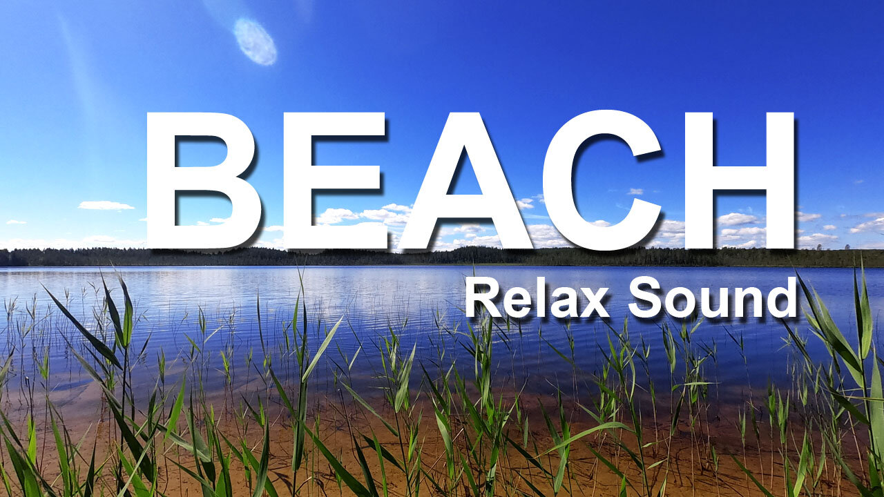 Meditation, wave, water beach, relax music