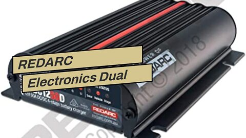 REDARC Electronics Dual Input 25A in-Vehicle DC Battery Charger