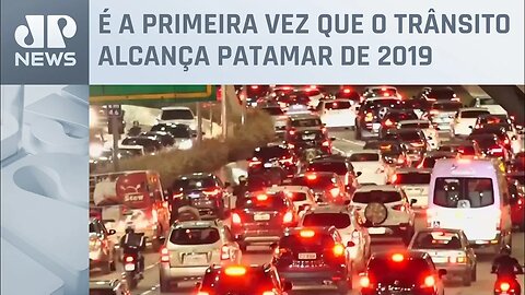 Avenidas de SP voltam ao nível de congestionamento pré-pandemia