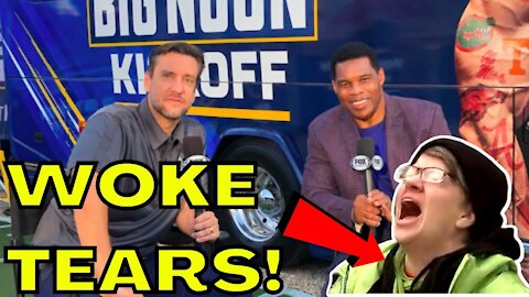 Outkick's Clay Travis Interviews NFL Star Herschel Walker & WOKE TEARS FLOW All Over Social Media!