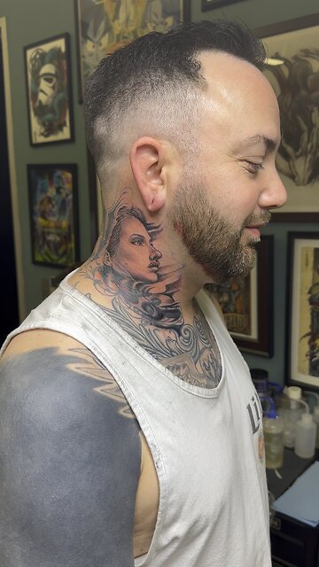 Rd. 1 on Dave’s throat