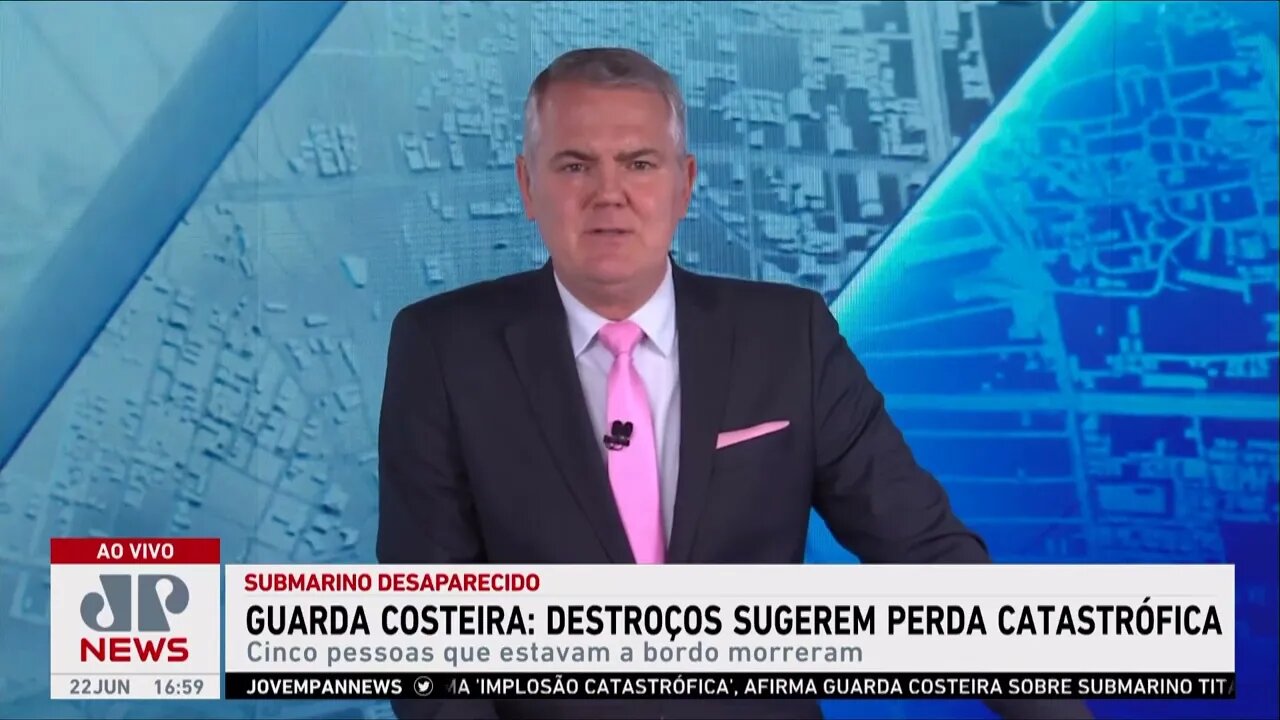 Cálculo de oxigênio para submarino desaparecido tinha prazo até esta quinta (22) | PRÓS E CONTRAS