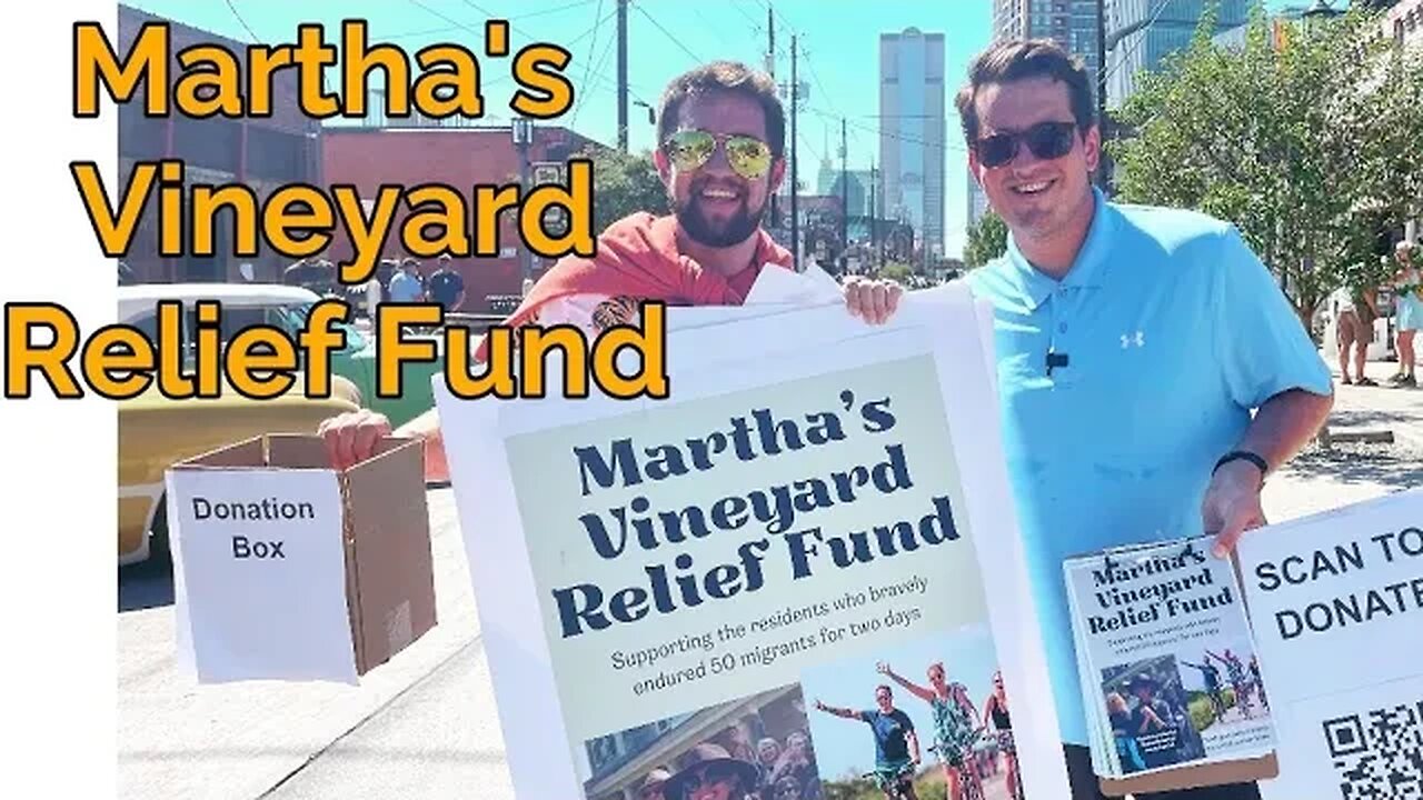 Fundrasing for the Residents of Martha Vineyard who were a victim of Ron DeSantis' Evil Stunt