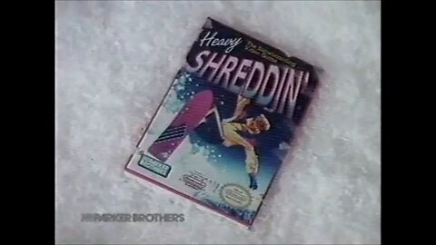 1990 Heavy Shreddin' NES Commercial