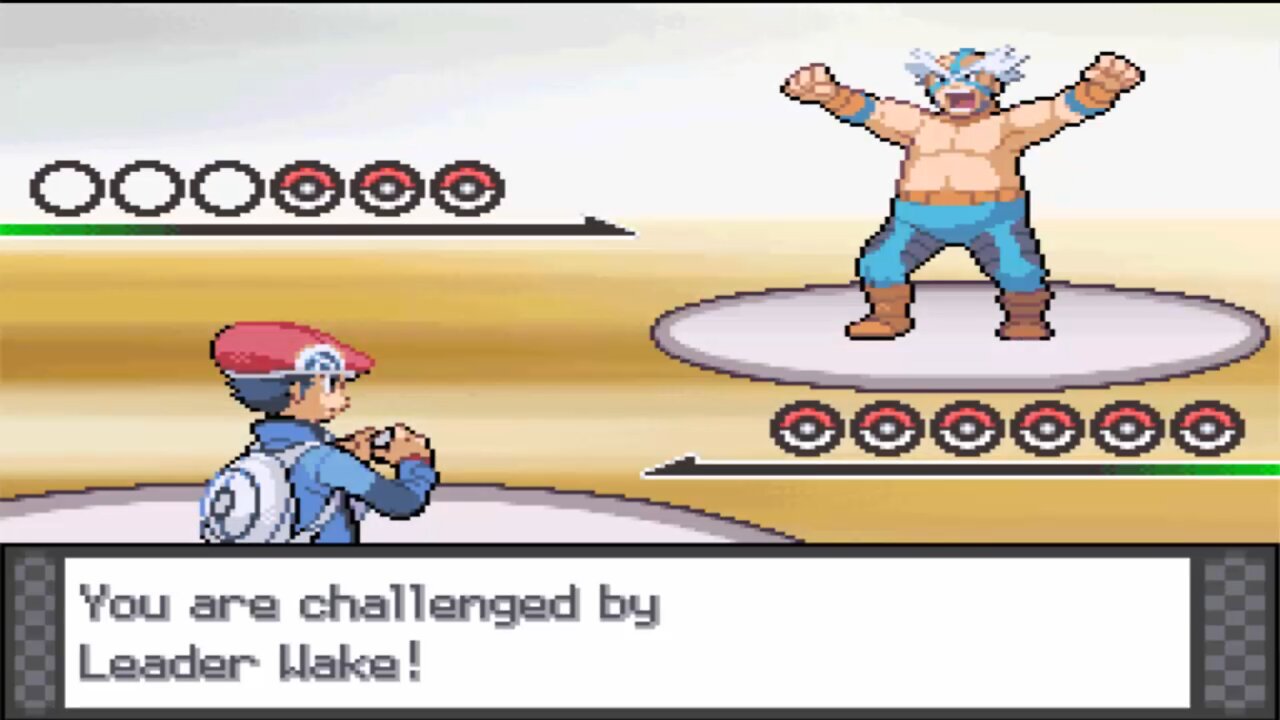 Pokemon Platinum - Pastoria Gym Leader Battle: Crasher Wake