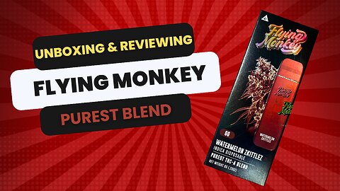 UNBOXING & REVIEWING FLYING MONKEY PUREST BLEND *IT HITS(PuffstuffDelivery.com)