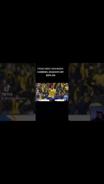 A série modo carreira jogador no FIFA23 está sensacional GR7 está voando.
