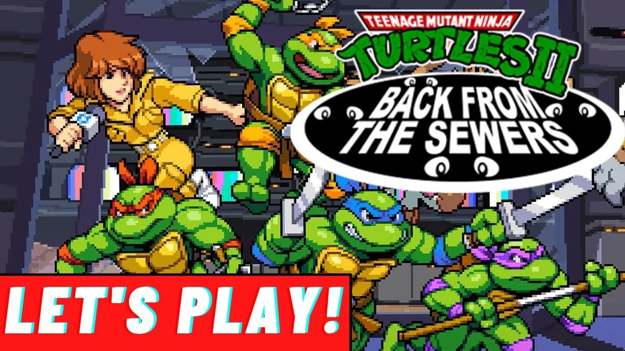 Teenage Mutant Ninja Turtles II: Back from the Sewers (Game Boy) | Full Story Longplay