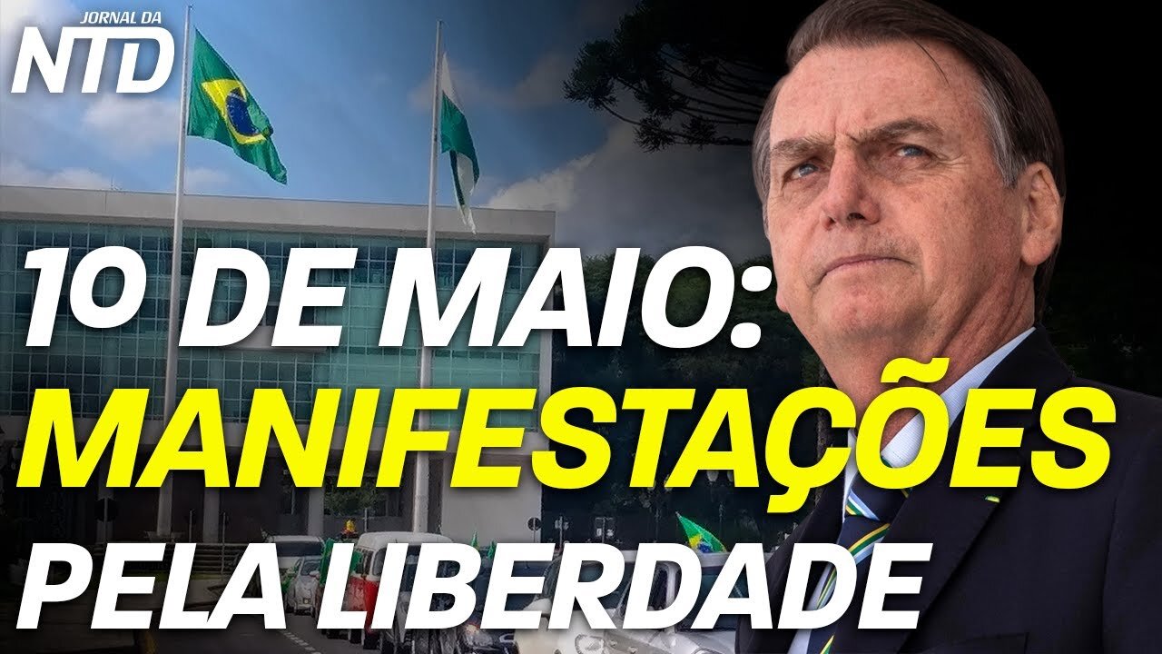 1º de Maio: Manifestações pró-Bolsonaro e a favor da liberdade